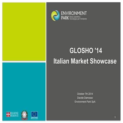 GloSho'14: Italy Showcase - Davide Damosso