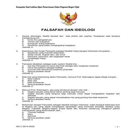 3. falsafah ideologi