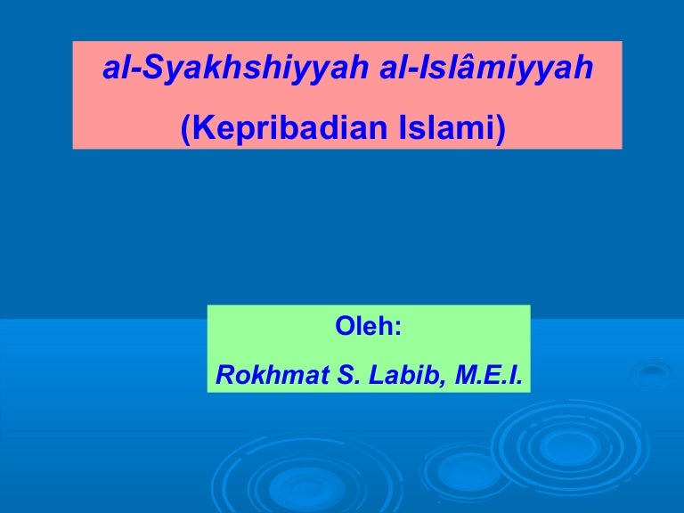 3 Aqidah Aqliyah Mabda Islam Menuju Khilfah Rahmat S Lalbib