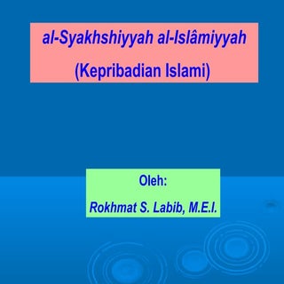 3. aqidah Aqliyah mabda Islam menuj...