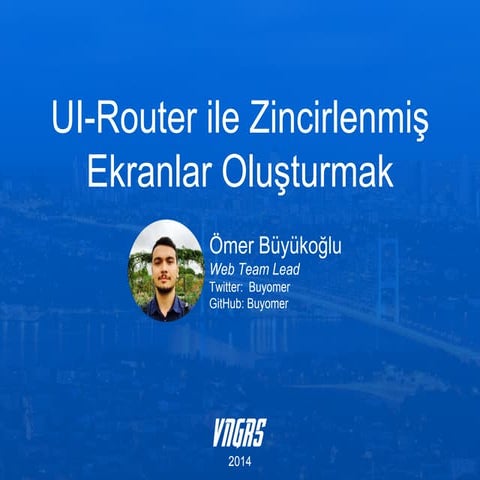 AngularUI-Router ile Zincirlenmiş Ekranlar Oluşturmak
