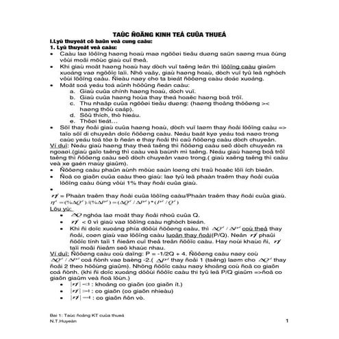 3. tac dong kte cua thue