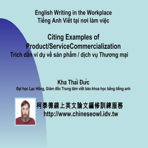 3.6 trích dần ví dụ về sản phẩm dịch vụ thương mai