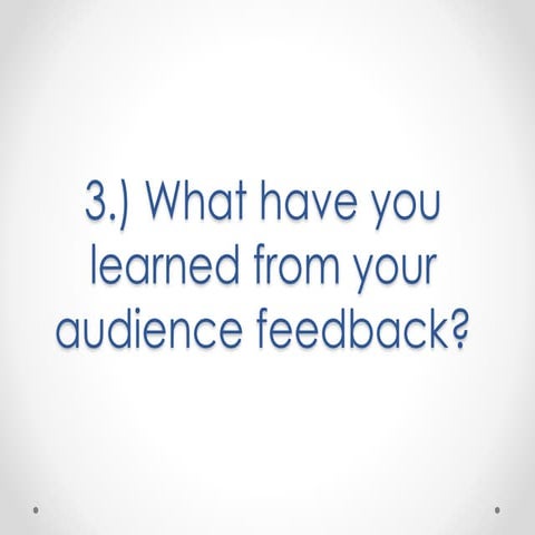 Question 3 - evaluation 