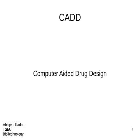 Lecture 4 ligand based drug design | PDF