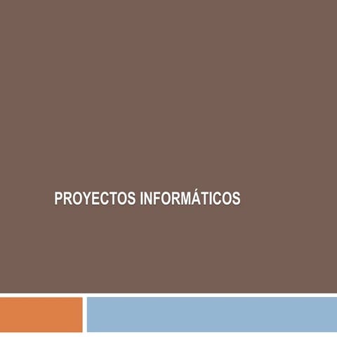  Gestion de la integracion del Proyectos