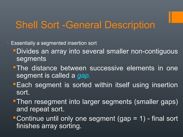 3.3 shell sort | PPT
