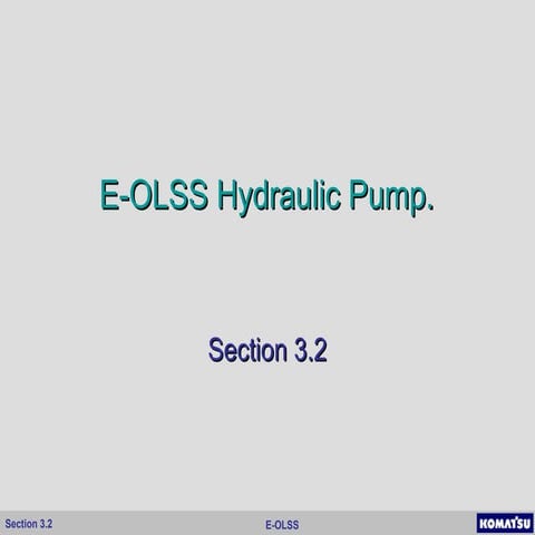 3.2 e olss pump