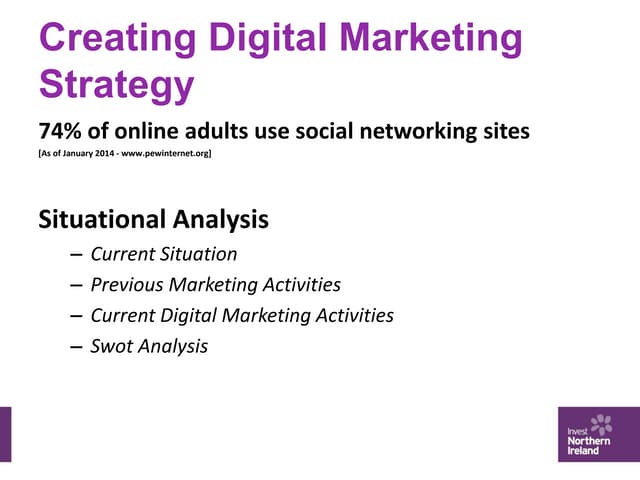 Creating a digital marketing strategy