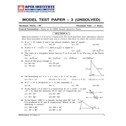 Summative Assessment Paper-2
