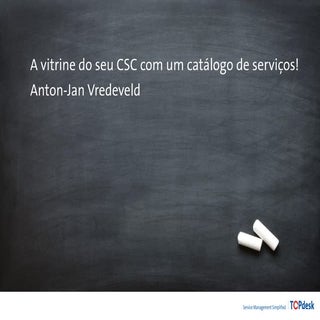 Seu catalogo de serviços publicado ...