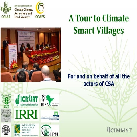 Climate Smart Villages in India