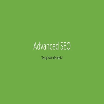 SEOshop Connect - Advanced SEO door OOSEO