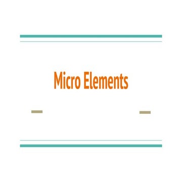 3.micro elements