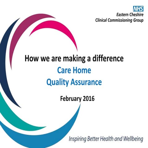 How we are making a difference - Care Home Quality Assurance