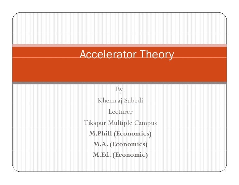 Accelerator Theory
