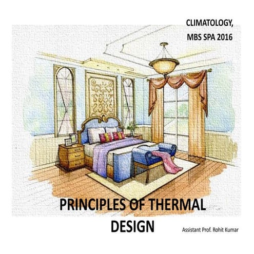 3. Principles of thermal design