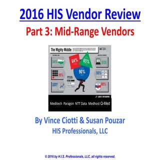 3. 2016 mid range vendors