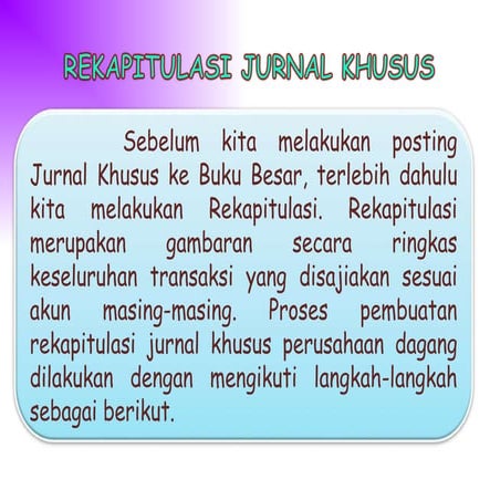 3. rekapitulasi jurnal khusus