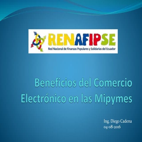 Beneficios del Comercio Electrónico en las Mipymes