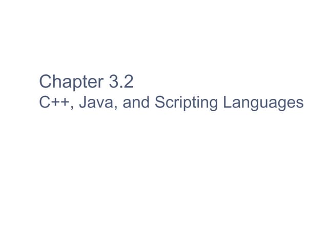 3.2 languages