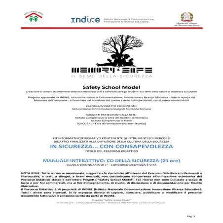 3. manuale interattivo   il percorso didattico nel dettaglio