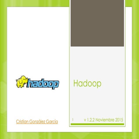 3.  Hadoop