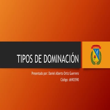 3.tipos de dominación