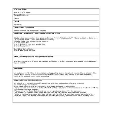 3. formal proposal radio ad