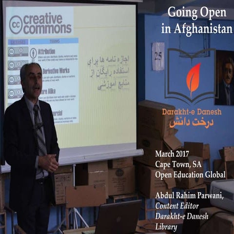 Going Open in Afghanistan – Impact Study of an OER Library