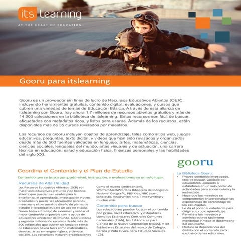 Gooru para itslearning