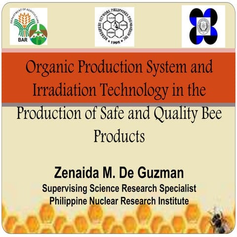 Organic Production System and Irradiation Technology in the Production of Saf...