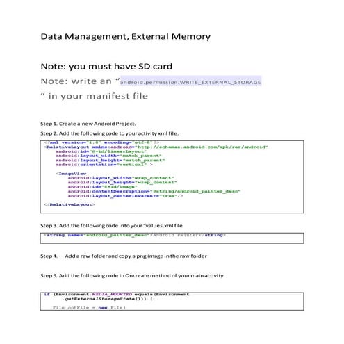 3. file external memory