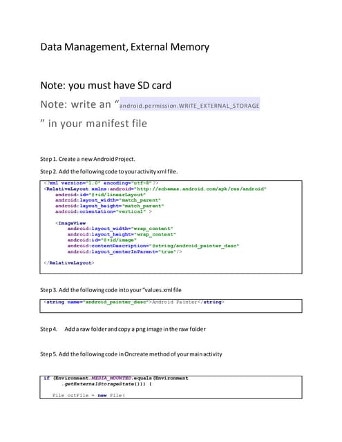 3. file external memory