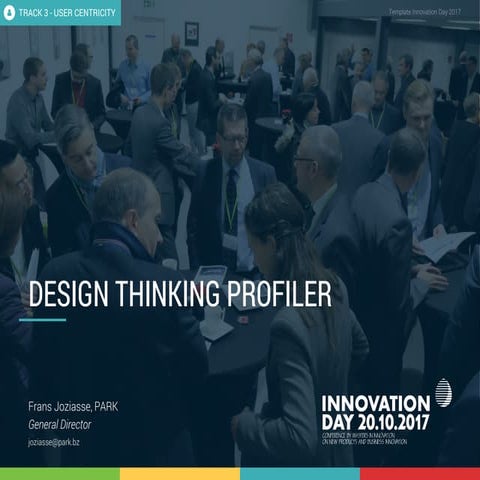 Design thinking for organizational change (By Frans Joziasse, Director at PARK)