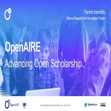 OpenAIRE Advance: A trusted eInfrastructure for the EOSC