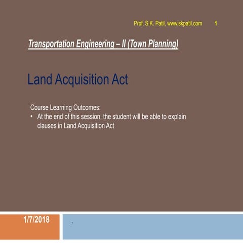 3.3 land acquisition act
