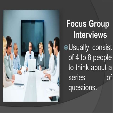 Interview and Observation