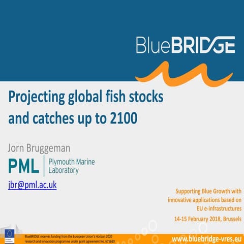 Projecting global fish stocks and catches up to 2100