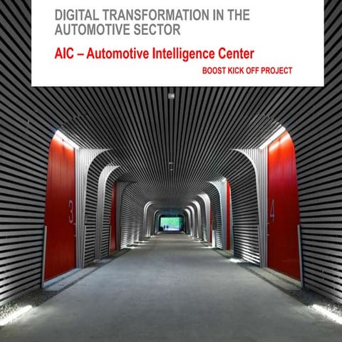Digital Transformation in the Automotive Sector