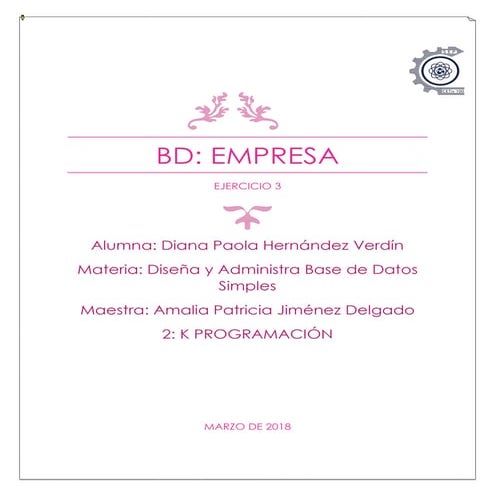Ejercicio 3 | PDF