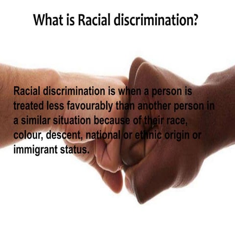 Racial discrimination (IT)