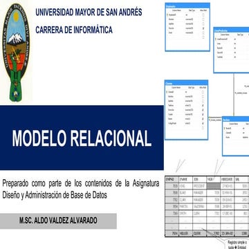 3. Modelo Relacional