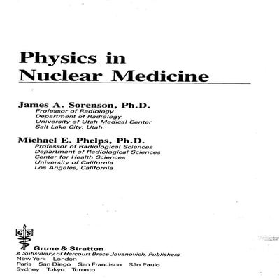 Physics in Nuclear Medicine