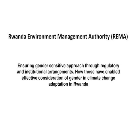 3.2b   ensuring gender sensitive approach through regulatory and institutiona...