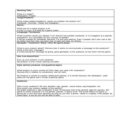 3. formal proposal   advergame