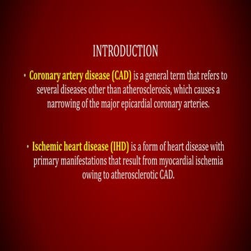 3. coronary artery disease (cad)