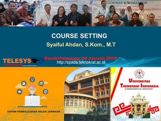 3. course setting | PPT