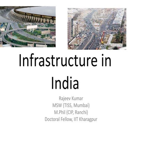 3. infrastructure in india