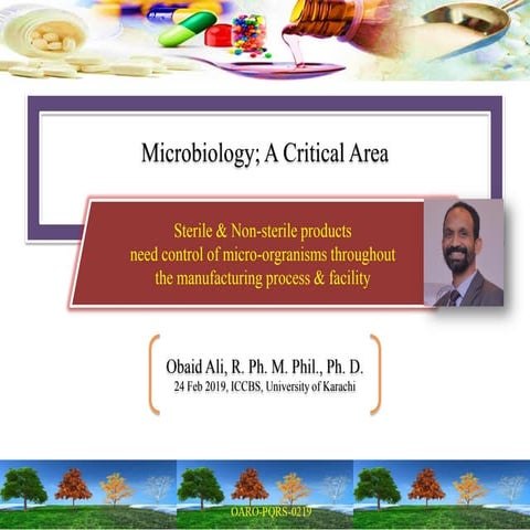 CCK Dashboard 2019: Microbiology; A Critical Area 